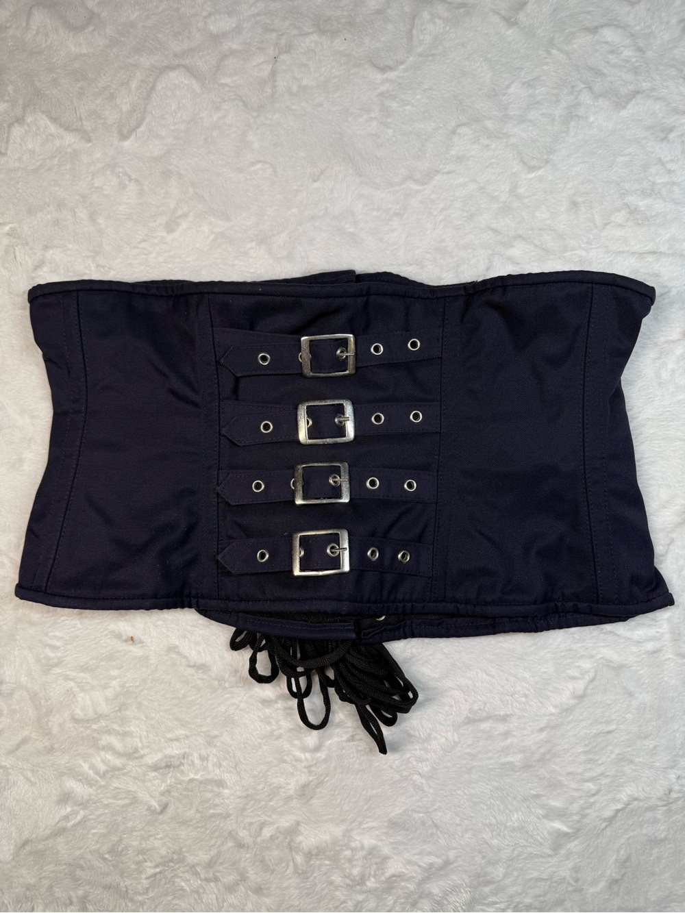 Standard Steel UnderBust Corset Navy